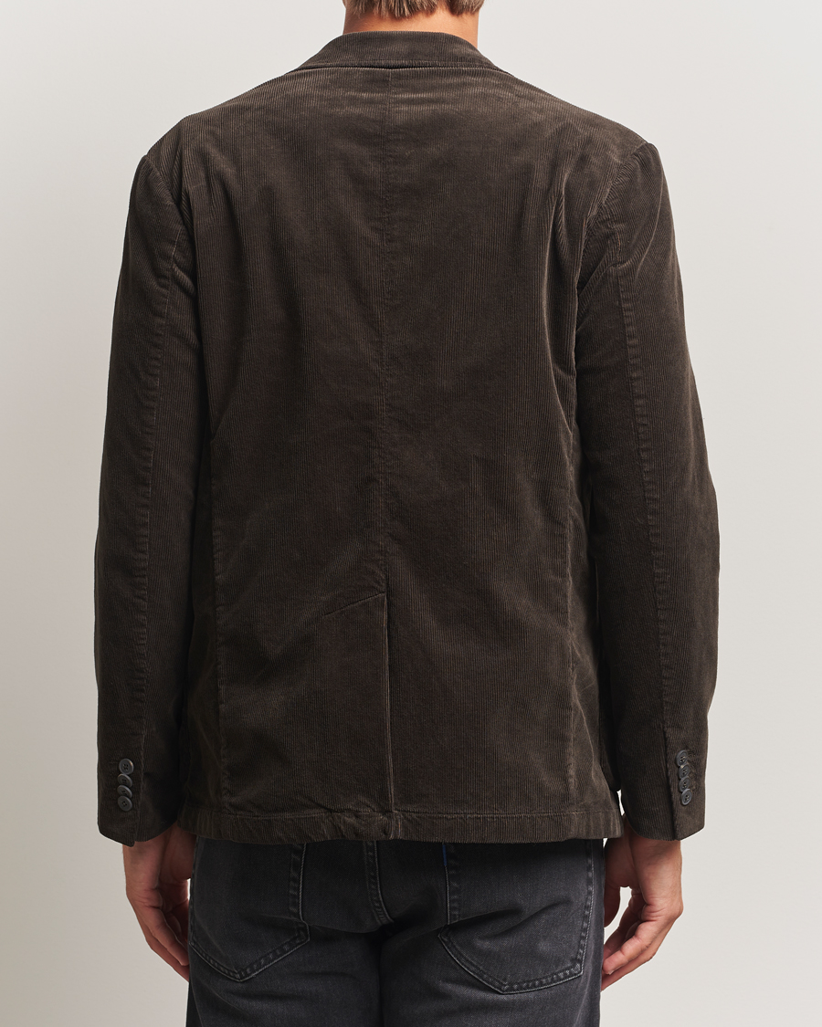 Herren | Sakkos | Sunspel | Relaxed Corduroy Blazer Coffee