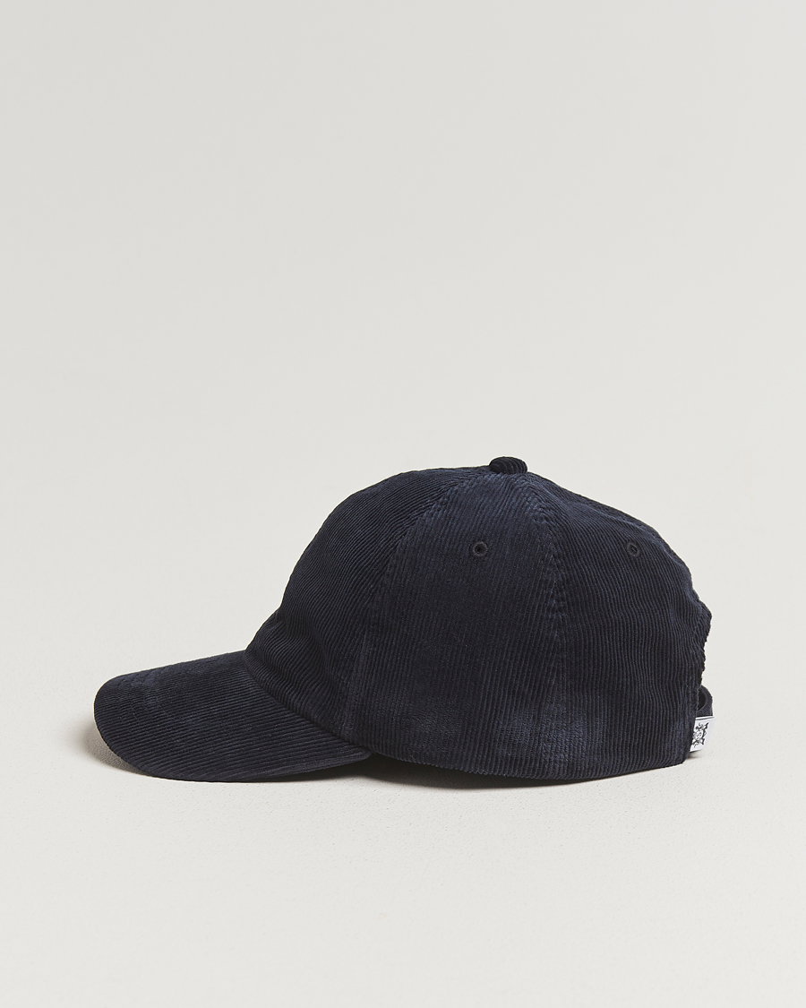 Herren | Hüte & Mützen | Sunspel | Corduroy Cap Navy