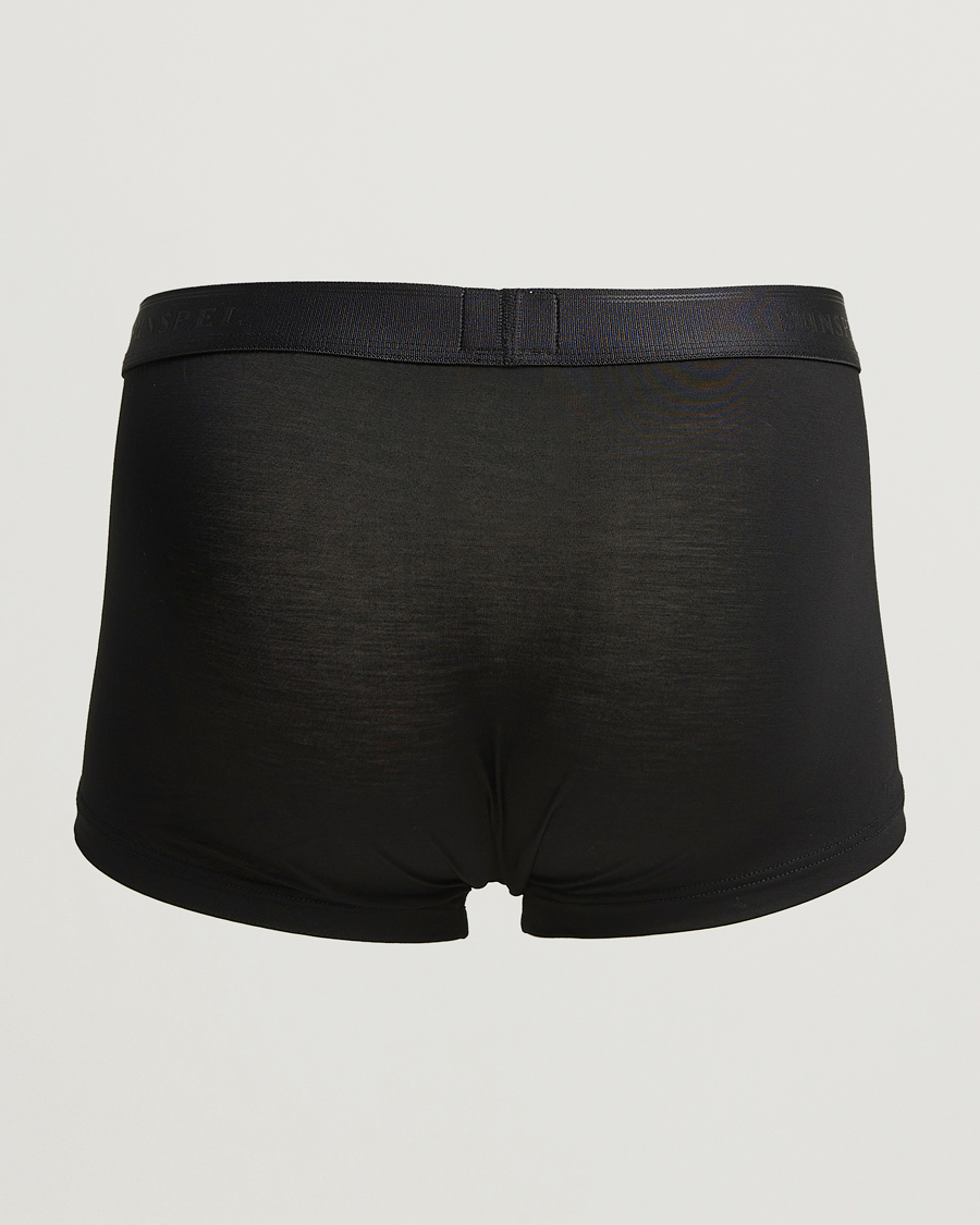 Herren | Unterwäsche | Sunspel | Tencel Stretch Trunk Black