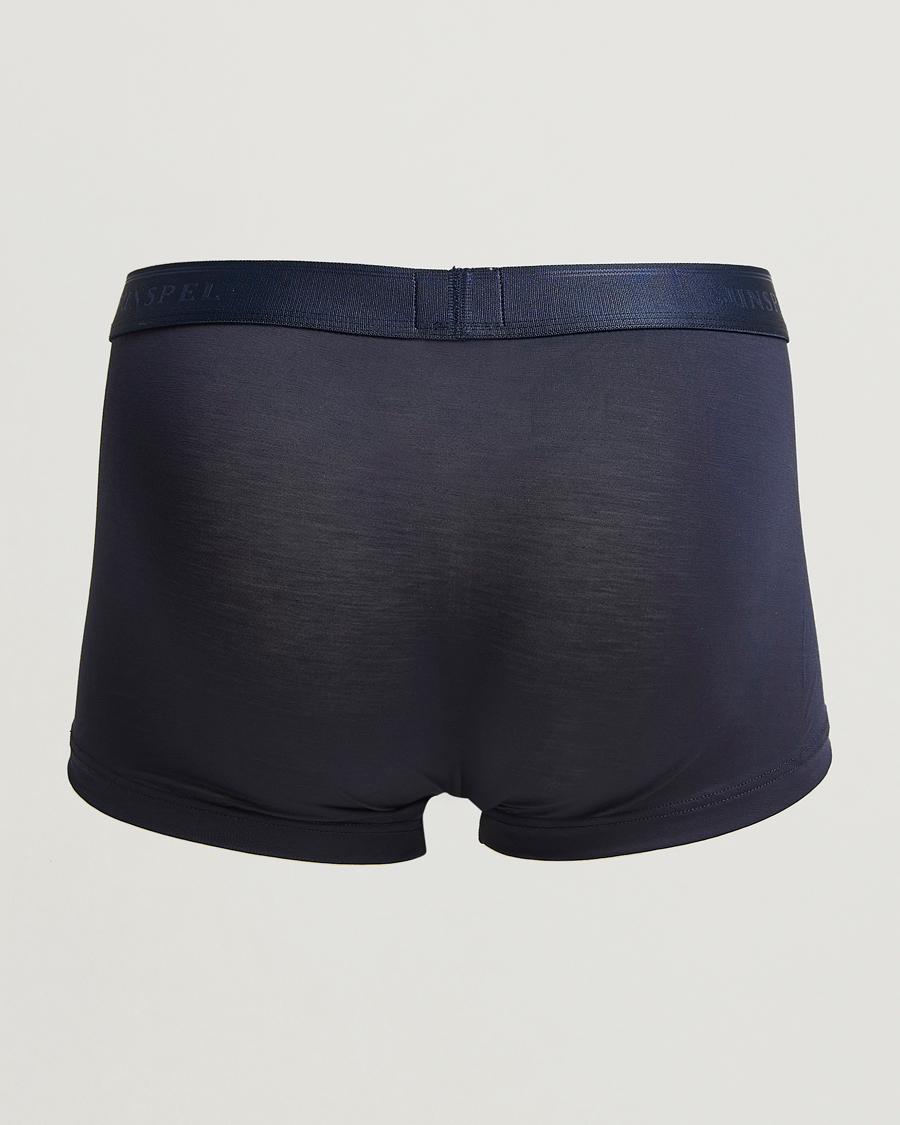 Herren | Unterwäsche | Sunspel | Tencel Stretch Trunk Navy