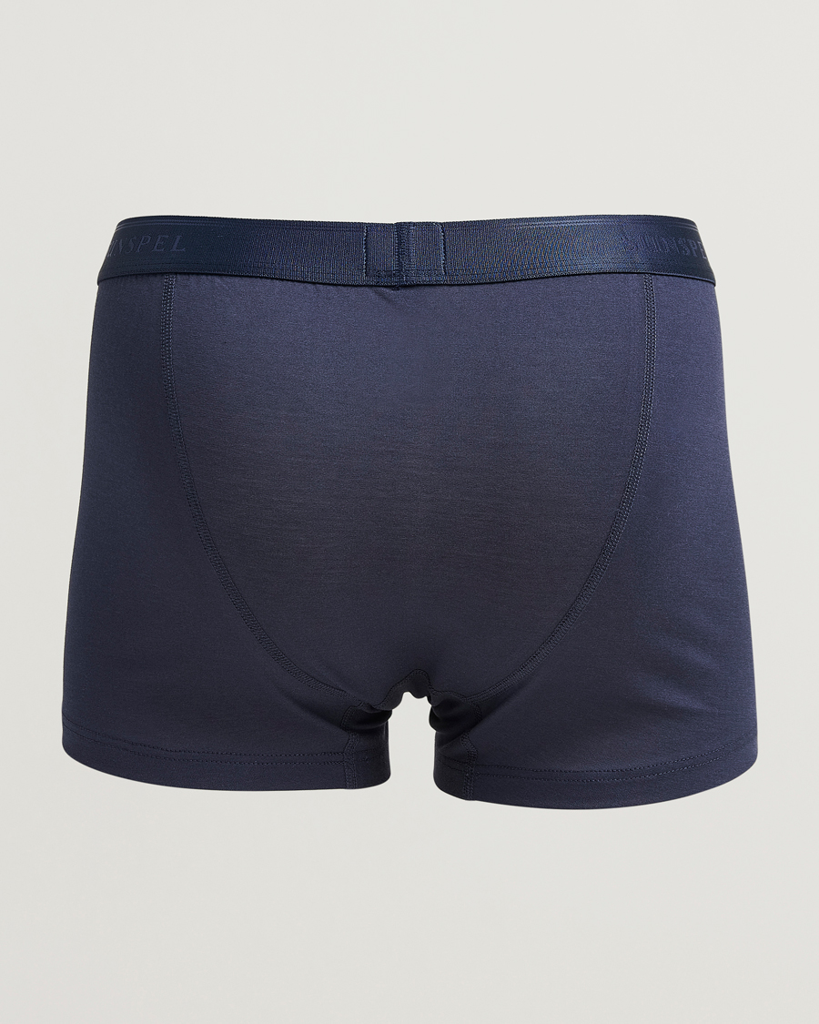 Herren | Unterwäsche | Sunspel | Superfine Cotton Trunk Navy