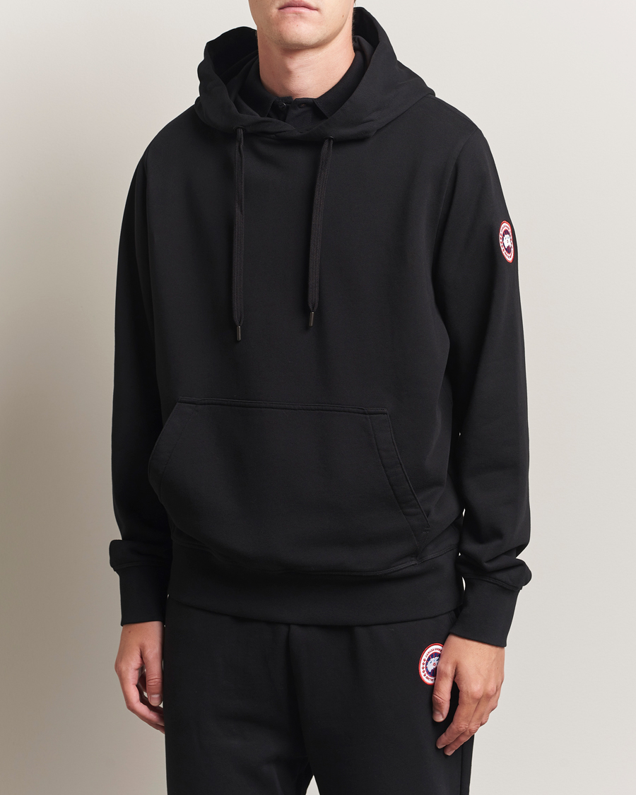 Herren | Pullover | Canada Goose | Huron Hoodie Black
