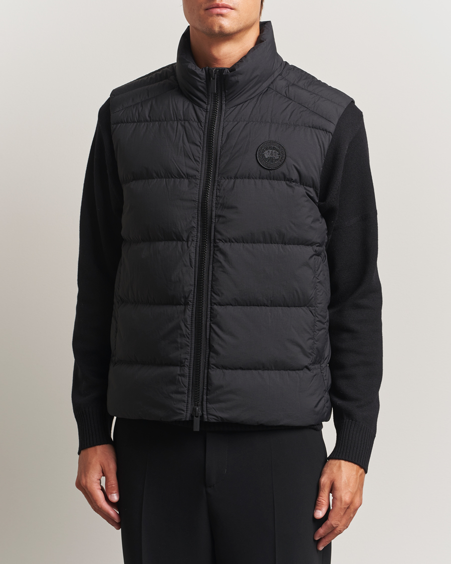 Herren | Jacken | Canada Goose Black Label | Crofton Vest Enduraluxe Black