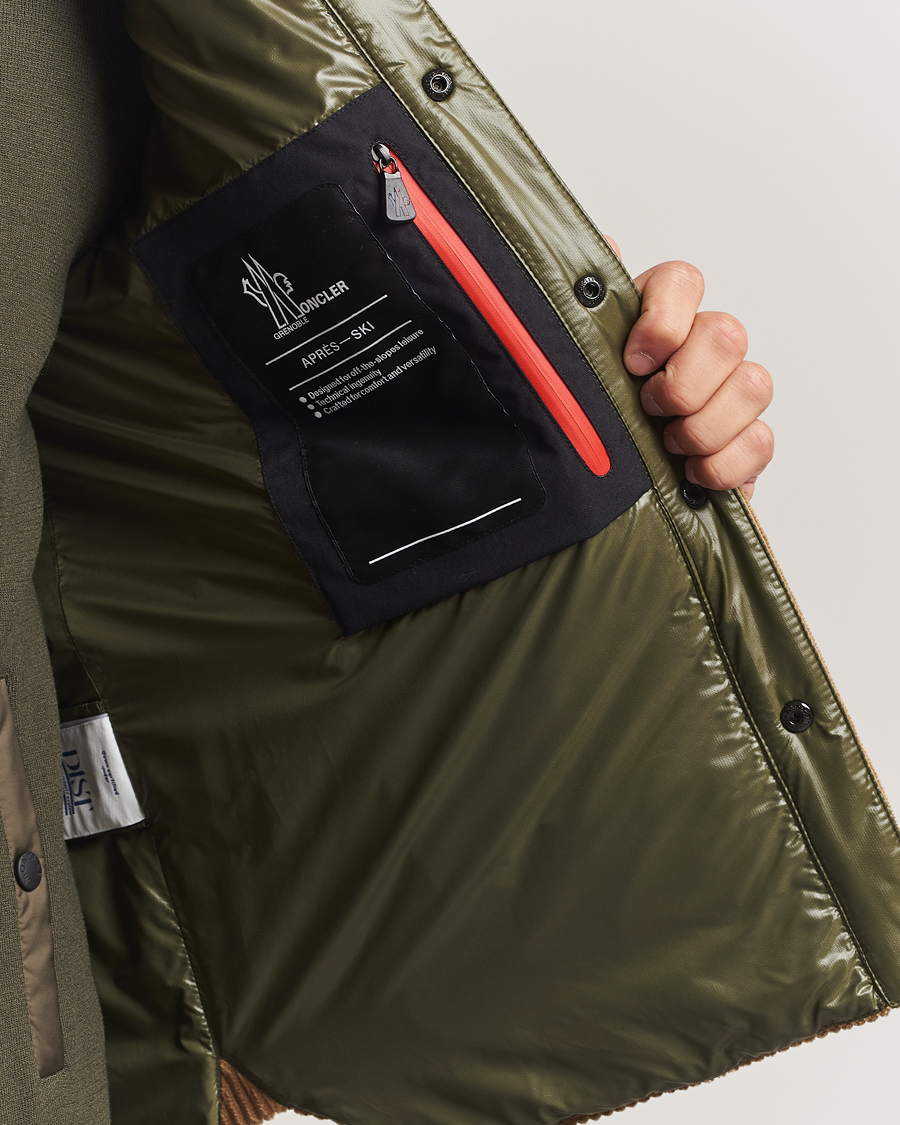 Herren | Jacken | Moncler Grenoble | Gelt Corduroy Shirt Jacket Brown