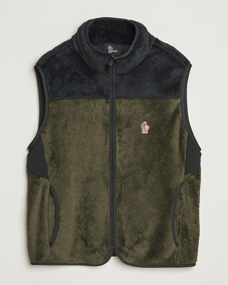 Herren | Jacken | Moncler Grenoble | Insulated Fleece Vest Forest Green
