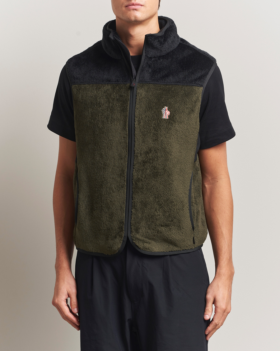Herren | Jacken | Moncler Grenoble | Insulated Fleece Vest Forest Green