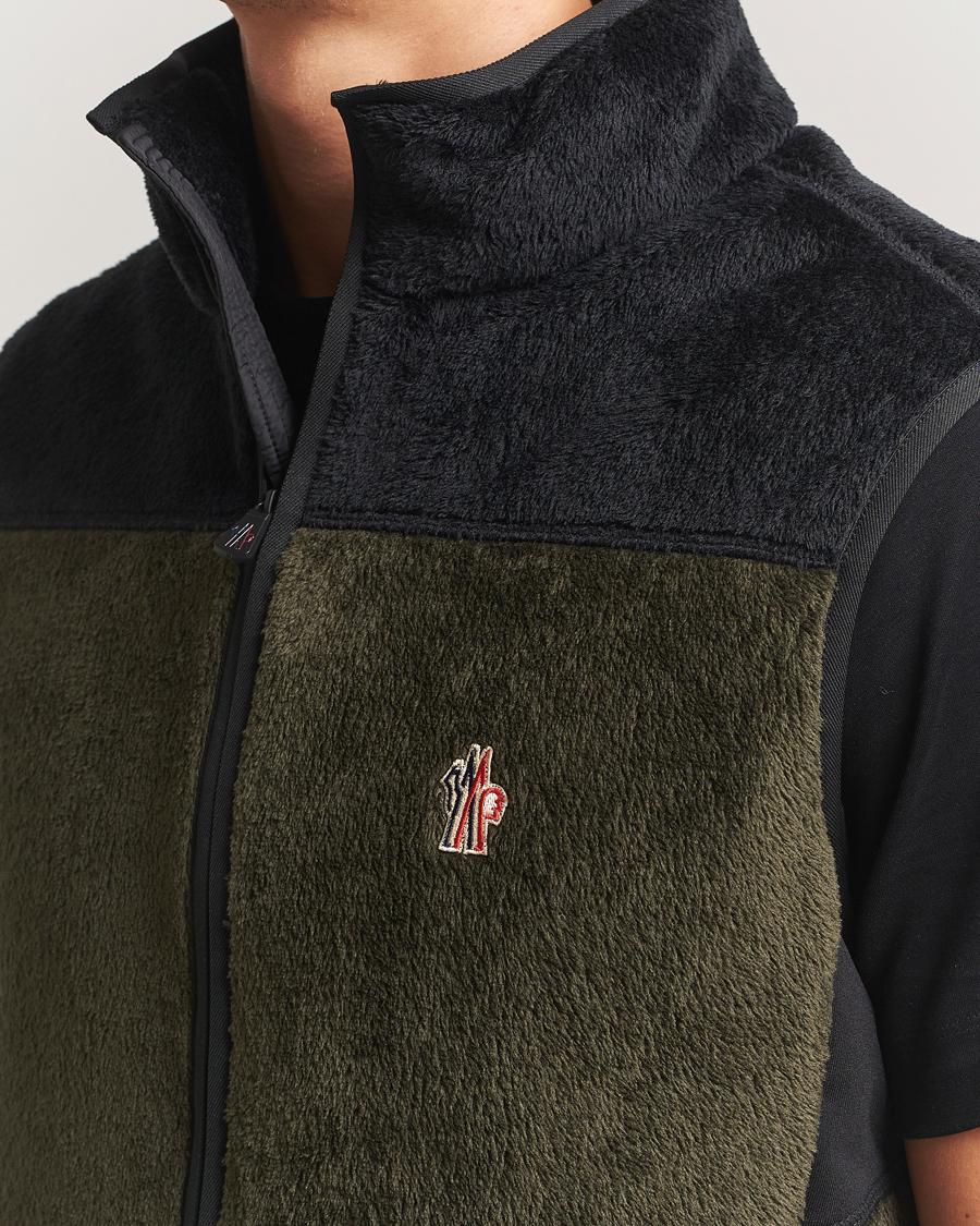 Herren | Jacken | Moncler Grenoble | Insulated Fleece Vest Forest Green