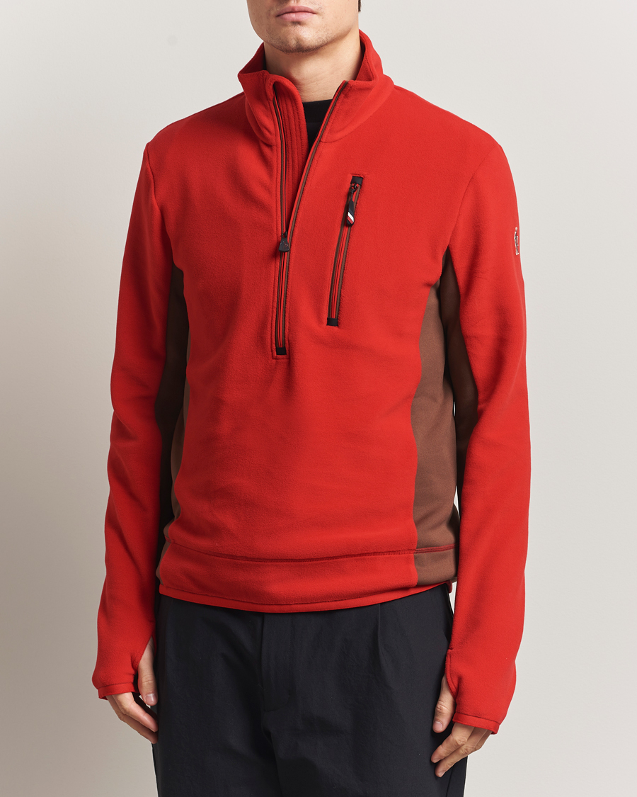 Herren | Pullover | Moncler Grenoble | Performance Zip Sweater Racing Red