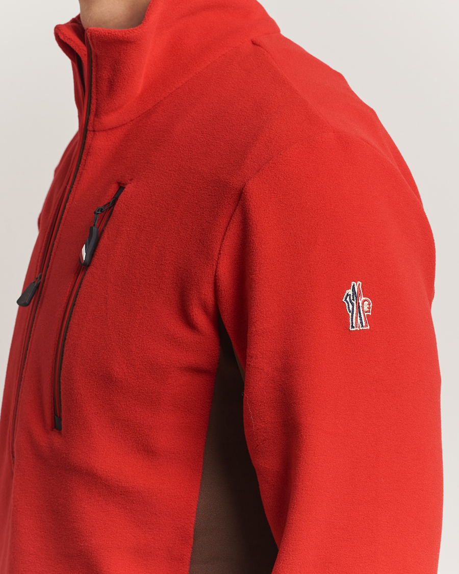 Herren | Pullover | Moncler Grenoble | Performance Zip Sweater Racing Red