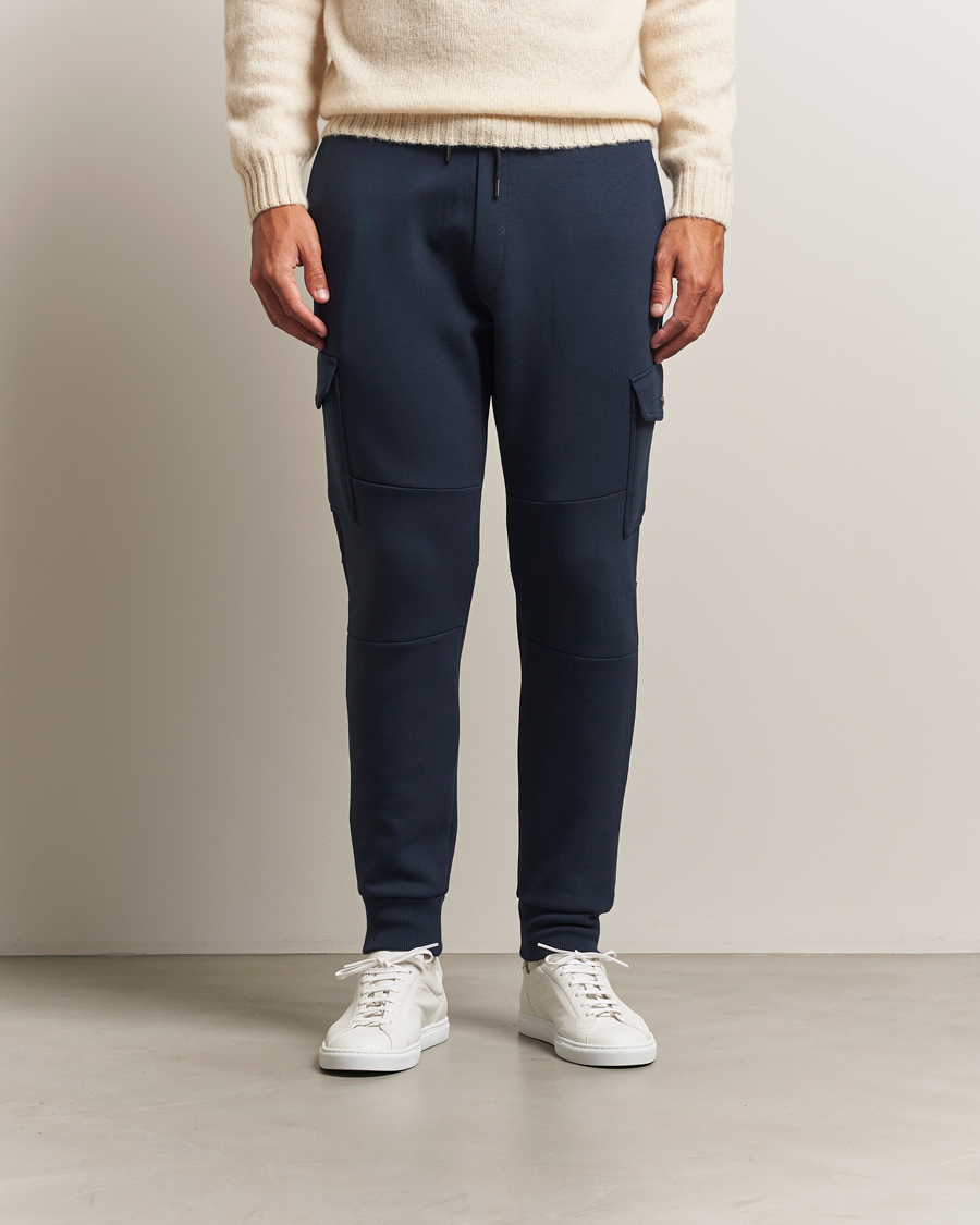 Herren | Hosen | Polo Ralph Lauren | Double Knitted Athletic Sweatpants Aviator Navy