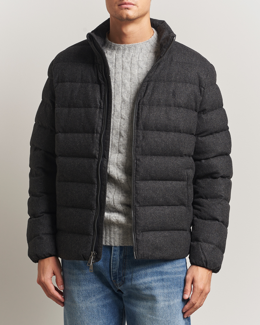 Herren | Jacken | Polo Ralph Lauren | Colden Wool Down Jacket Barclay Heather