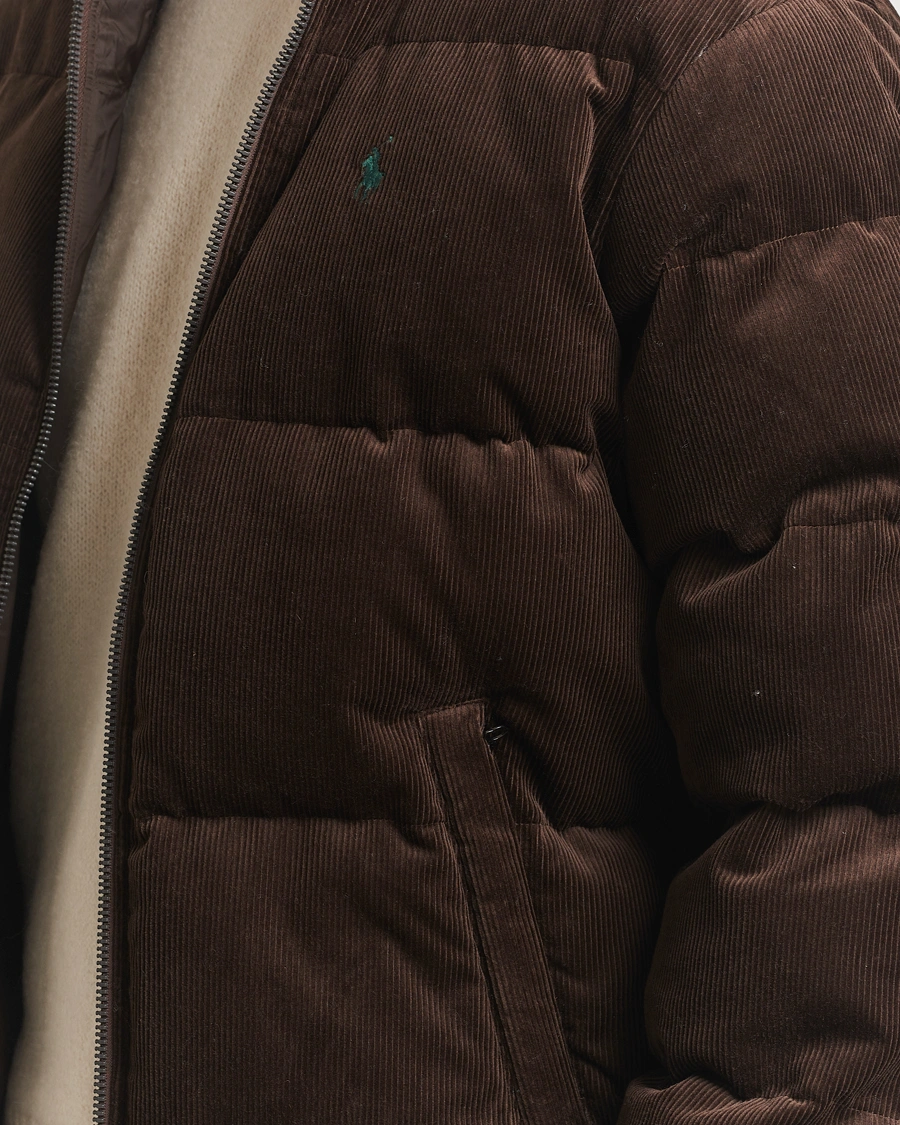 Herren | Jacken | Polo Ralph Lauren | Wyoming Corduroy Bomber Jacket Dark Beech