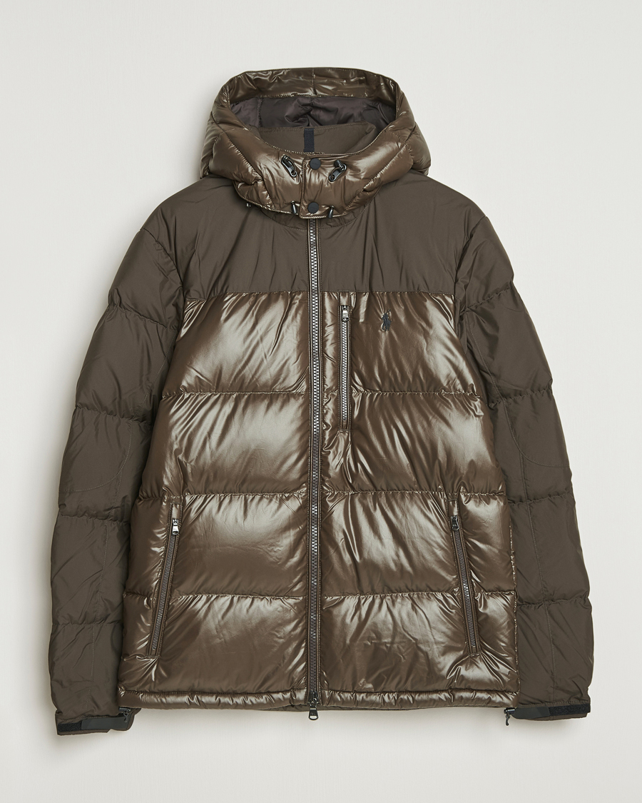 Herren | Jacken | Polo Ralph Lauren | Gorham Mixed Glossy Down Jacket Antique Brown