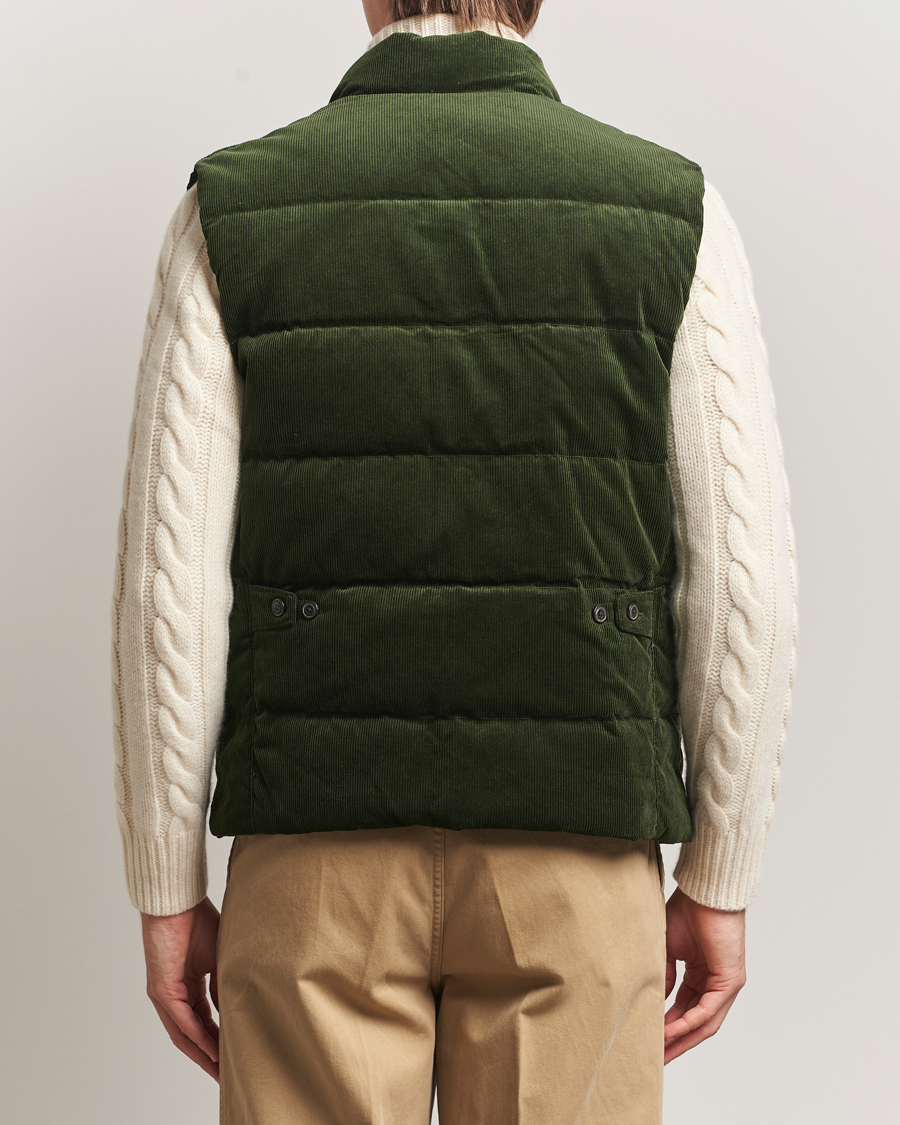 Herren | Westen | Polo Ralph Lauren | Quilted Corduroy Vest Country Olive