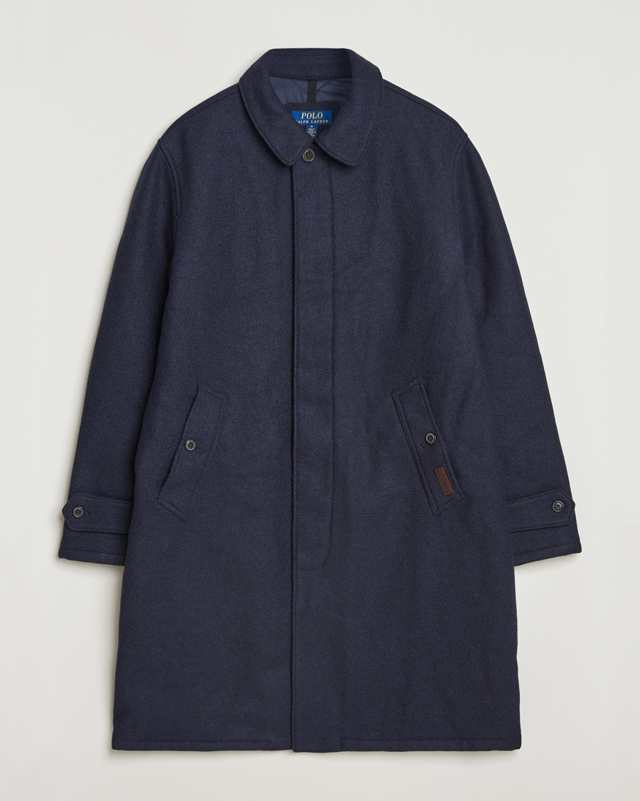 Herren | Jacken | Polo Ralph Lauren | Heritage Twill Wool Coat Collection Navy