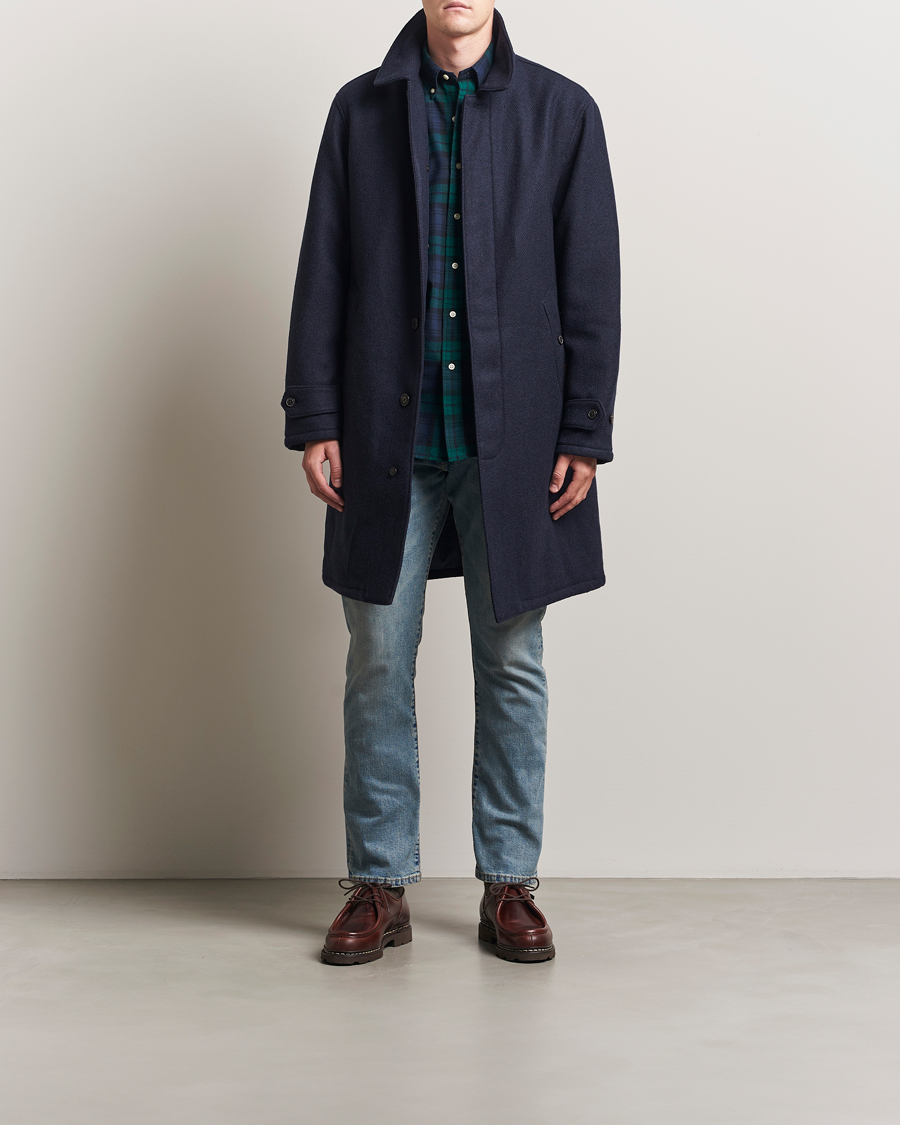 Herren | Jacken | Polo Ralph Lauren | Heritage Twill Wool Coat Collection Navy