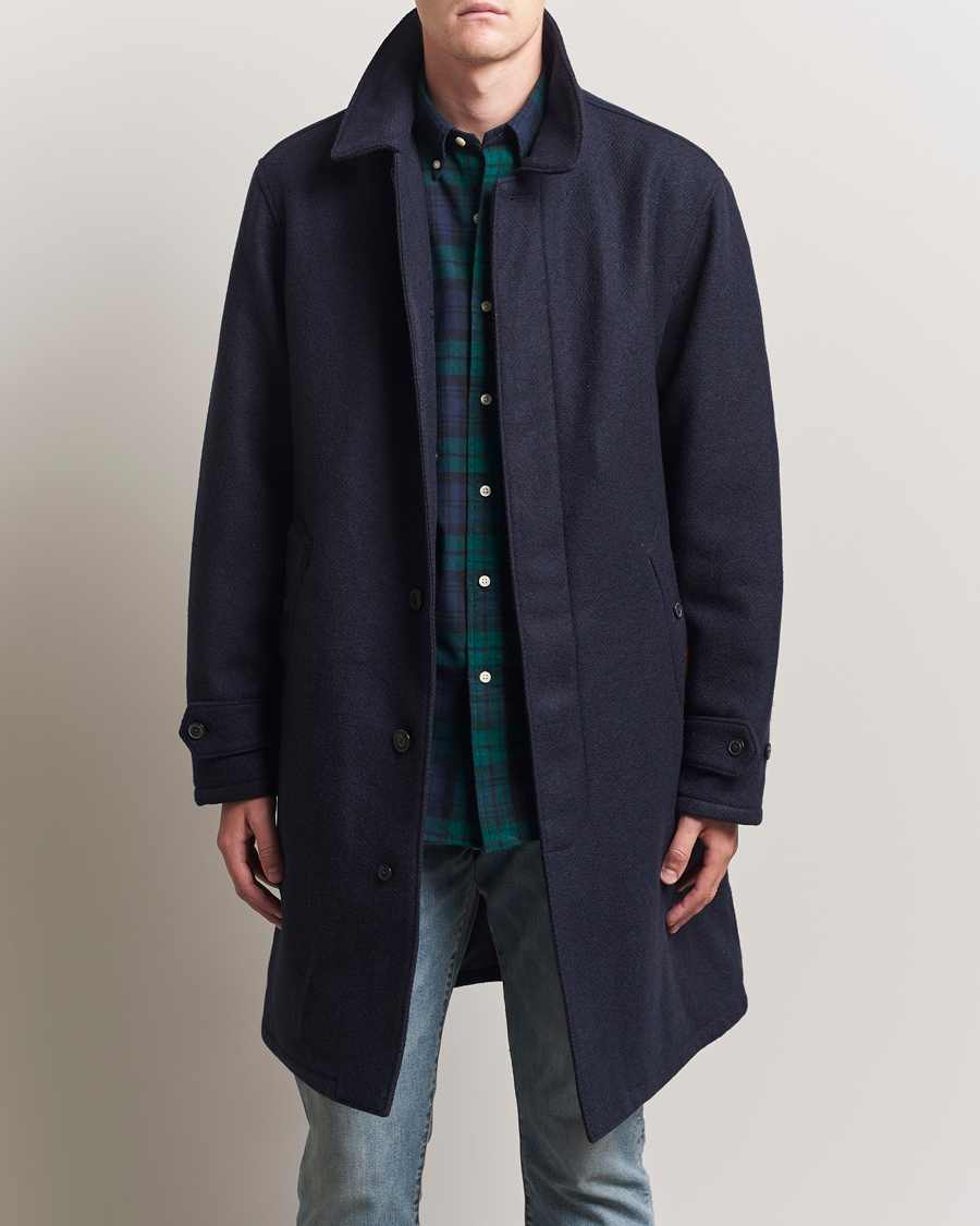 Herren | Jacken | Polo Ralph Lauren | Heritage Twill Wool Coat Collection Navy