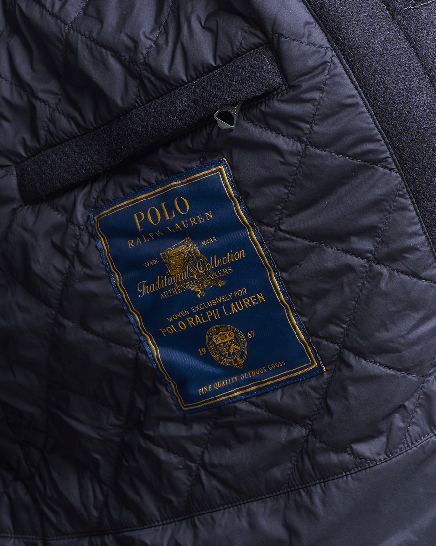 Herren | Jacken | Polo Ralph Lauren | Heritage Twill Wool Coat Collection Navy