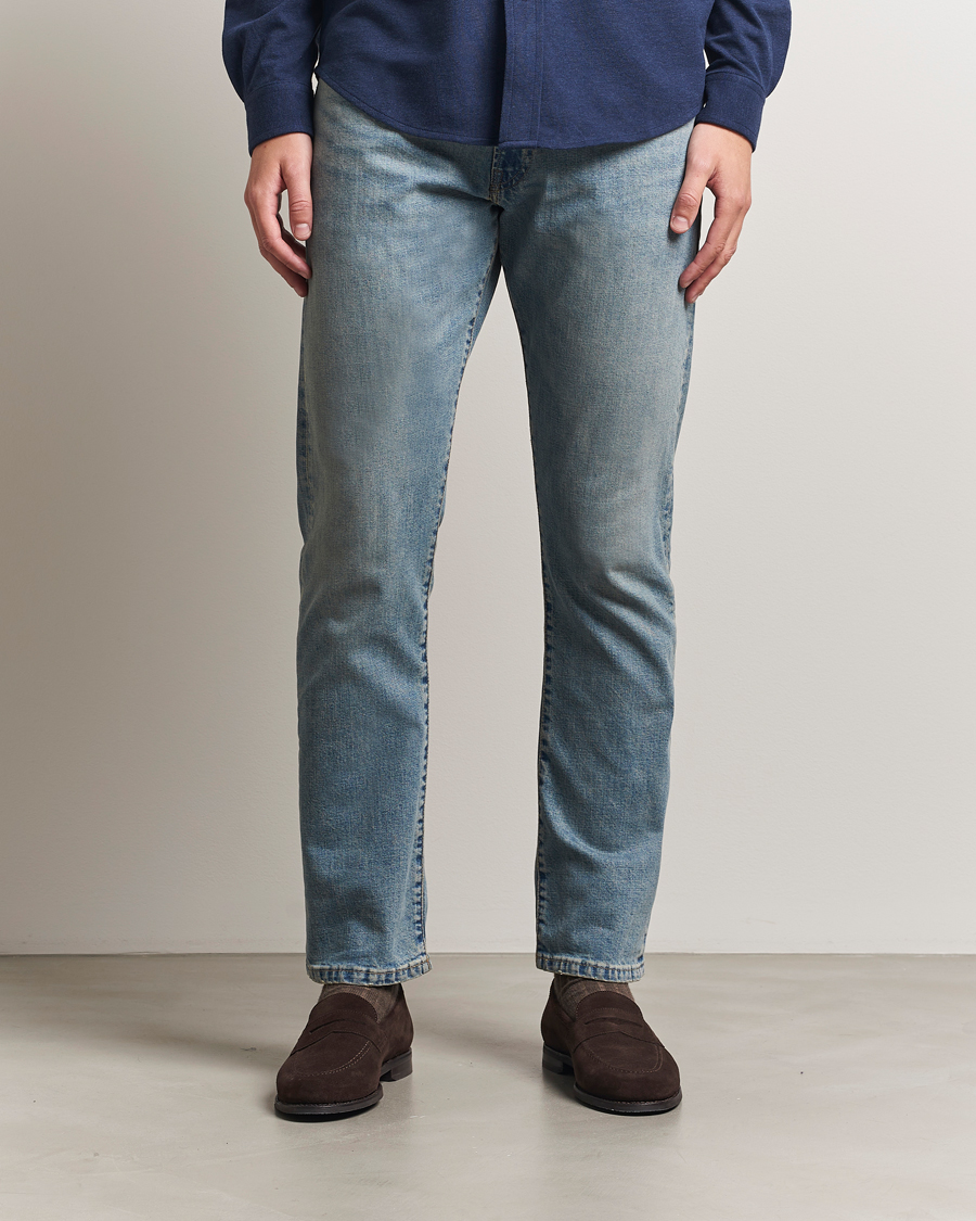 Herren | Jeans | Polo Ralph Lauren | Hampton Dixon Stretch Straight Jeans Mid Blue