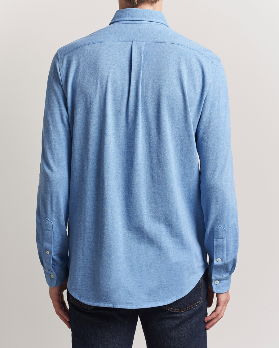 Herren | Hemden | Polo Ralph Lauren | Featherweight Mesh Shirt Soft Royal Heather