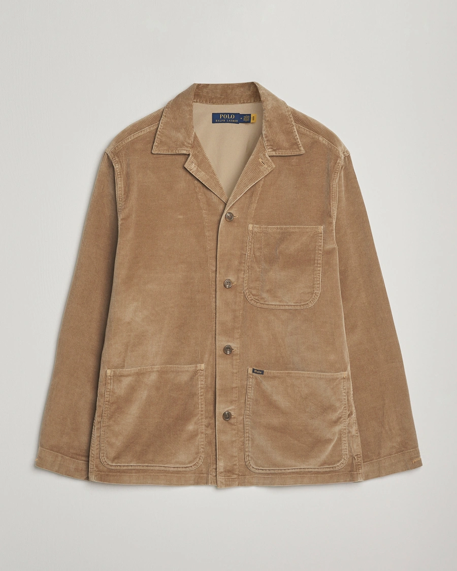 Herren | Hemden | Polo Ralph Lauren | Corduroy Pocket Shirt Montana Khaki