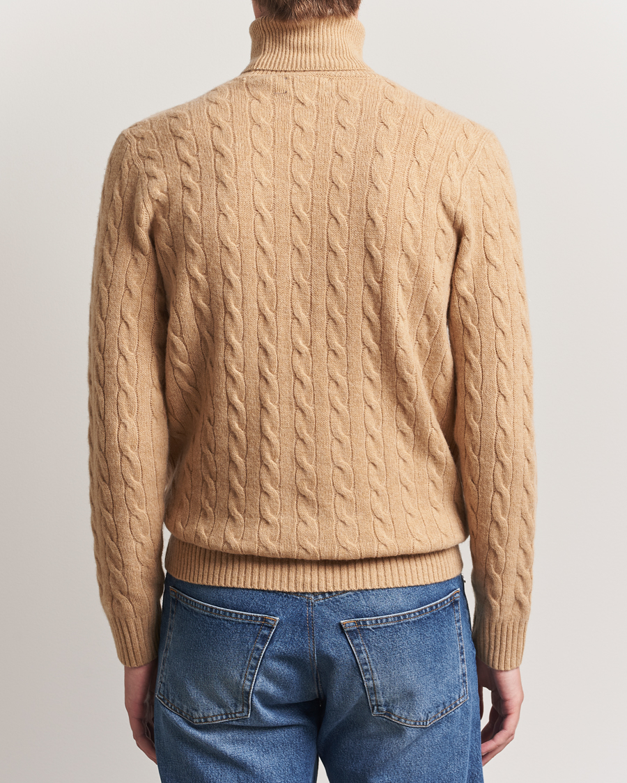 Herren | Pullover | Polo Ralph Lauren | Wool/Cashmere Rollneck Camel Melange