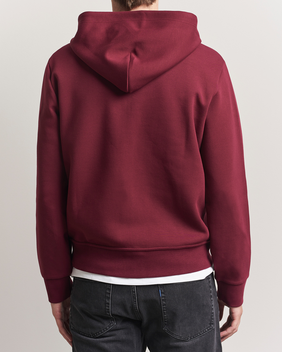 Herren | Pullover | Polo Ralph Lauren | Double Knitted Full-Zip Hoodie Classic Wine