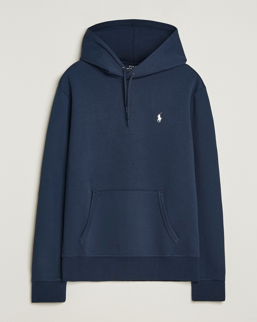 Herren | Pullover | Polo Ralph Lauren | Double Knitted Hoodie Aviator Navy