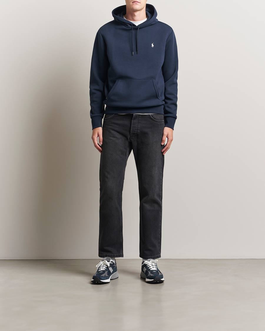 Herren | Pullover | Polo Ralph Lauren | Double Knitted Hoodie Aviator Navy