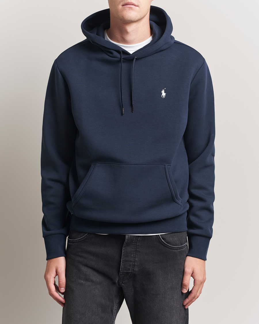 Herren | Pullover | Polo Ralph Lauren | Double Knitted Hoodie Aviator Navy