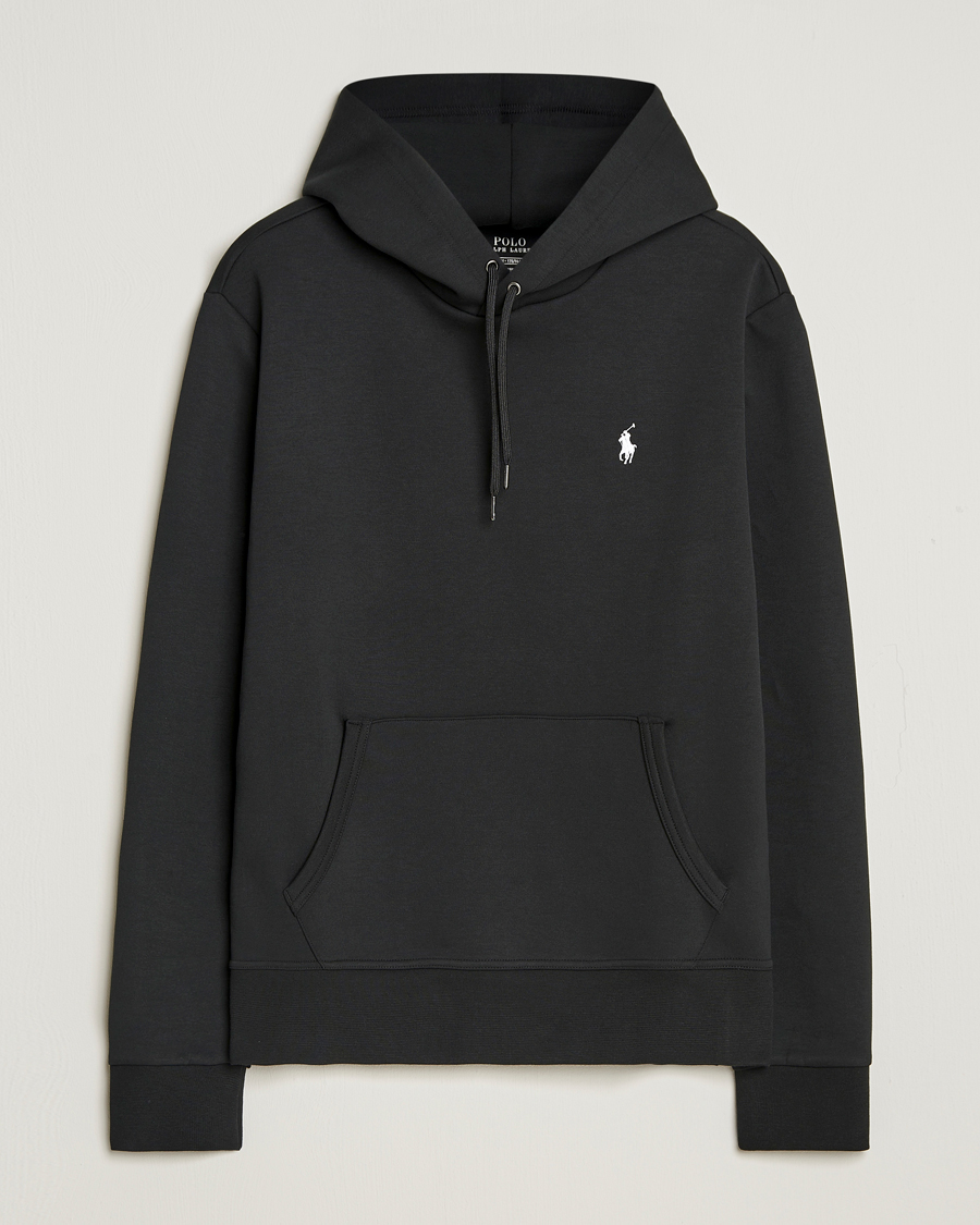 Herren | Pullover | Polo Ralph Lauren | Double Knitted Hoodie Polo Black