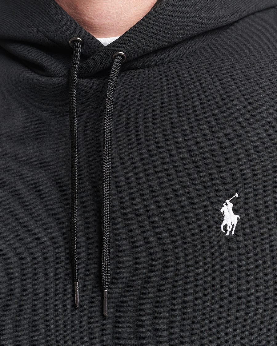 Herren | Pullover | Polo Ralph Lauren | Double Knitted Hoodie Polo Black