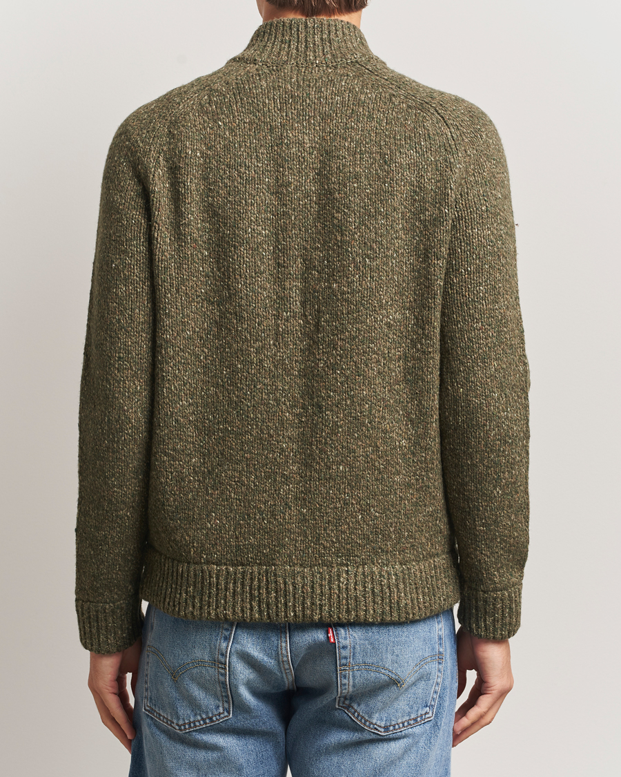 Herren | Pullover | Polo Ralph Lauren | Wool Blend Button Cardigan Olive Marl