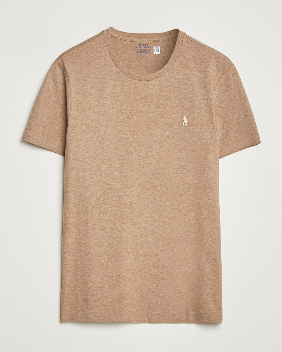 Herren | T-Shirts | Polo Ralph Lauren | Crew Neck T-Shirt Grey Cloud Heather