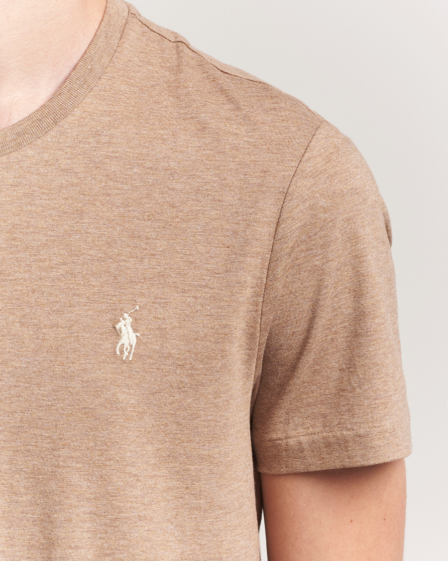 Herren | T-Shirts | Polo Ralph Lauren | Crew Neck T-Shirt Grey Cloud Heather