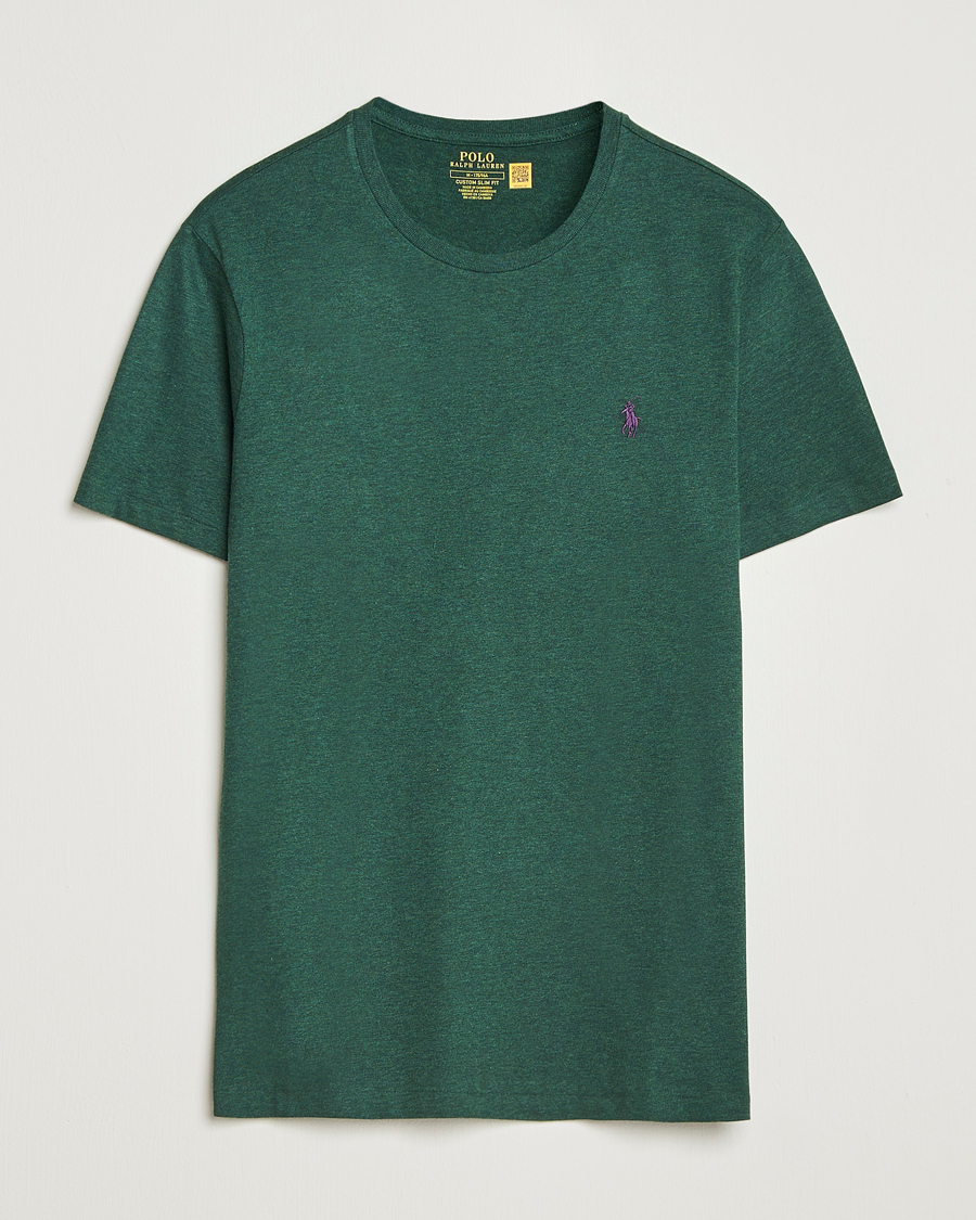 Herren | T-Shirts | Polo Ralph Lauren | Crew Neck T-Shirt Scotch Pine Heather