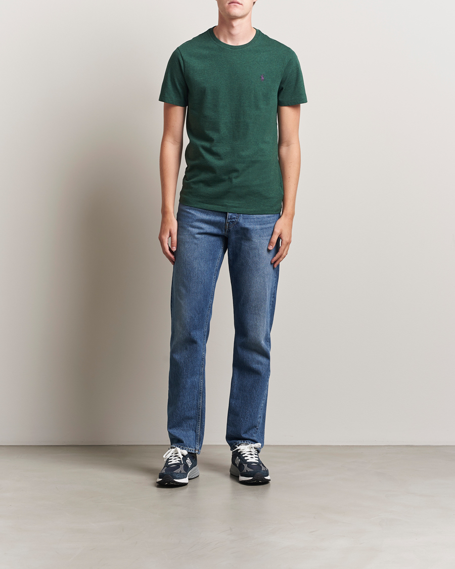 Herren | T-Shirts | Polo Ralph Lauren | Crew Neck T-Shirt Scotch Pine Heather