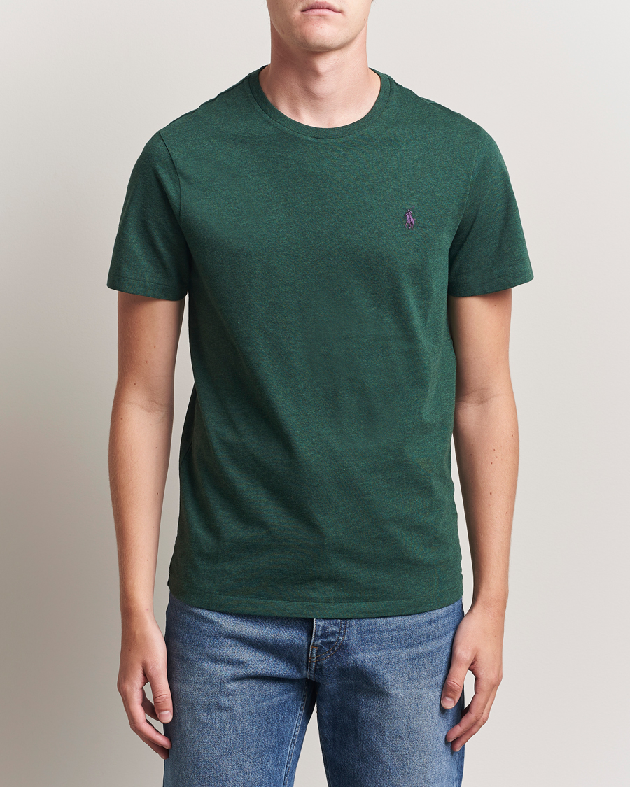 Herren | T-Shirts | Polo Ralph Lauren | Crew Neck T-Shirt Scotch Pine Heather