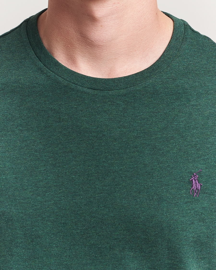 Herren | T-Shirts | Polo Ralph Lauren | Crew Neck T-Shirt Scotch Pine Heather