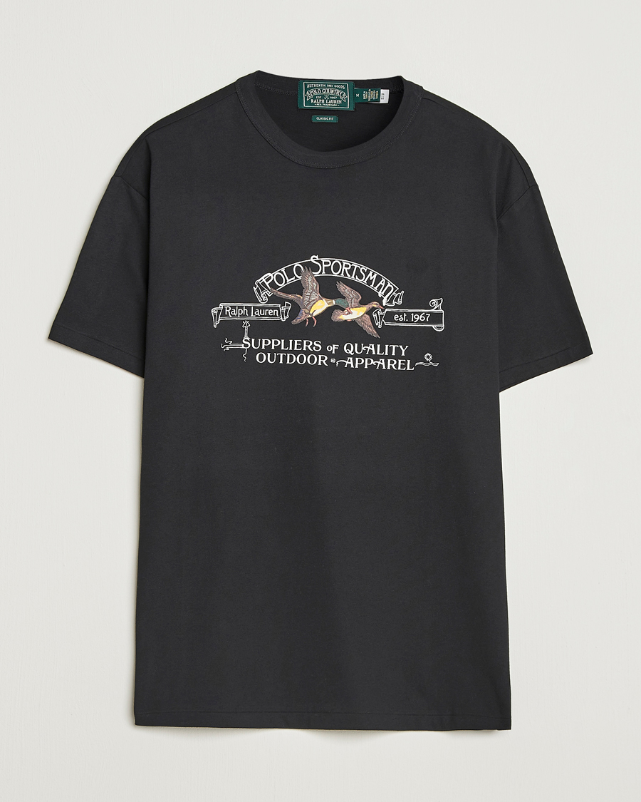 Herren | T-Shirts | Polo Ralph Lauren | Classic Fit Logo T-Shirt Polo Black