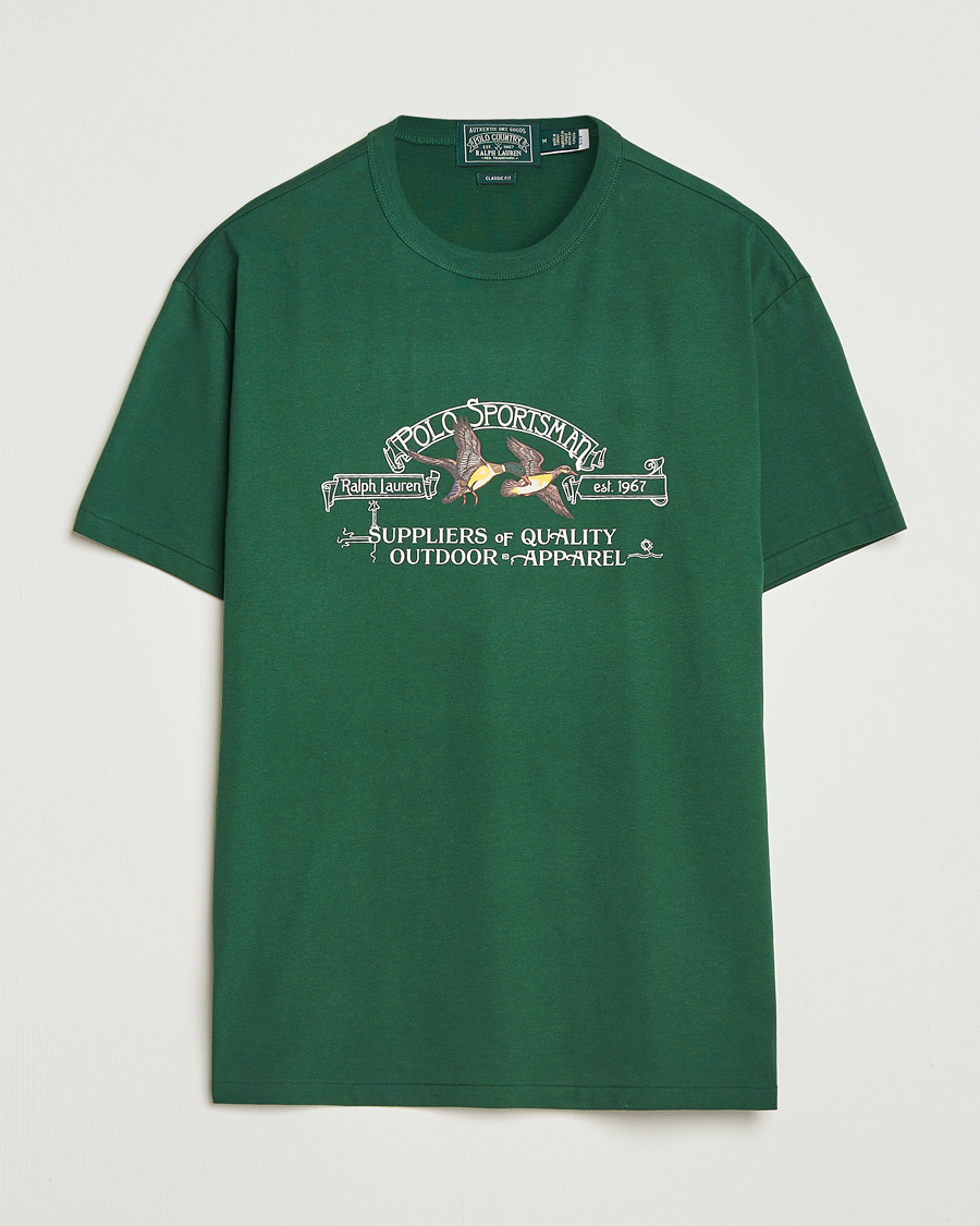Herren | T-Shirts | Polo Ralph Lauren | Classic Fit Logo T-Shirt Vintage Pine