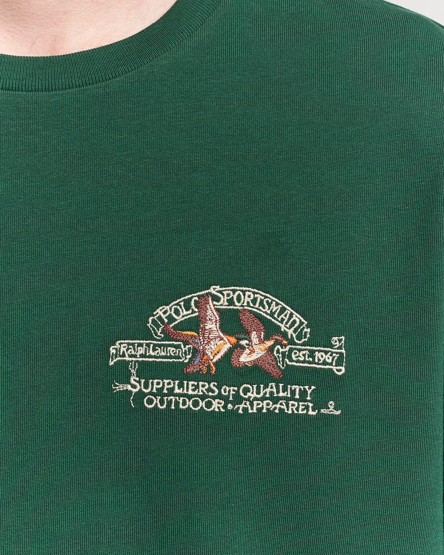 Herren | T-Shirts | Polo Ralph Lauren | Classic Fit Long Sleeve Jersey T-Shirt Vintage Pine