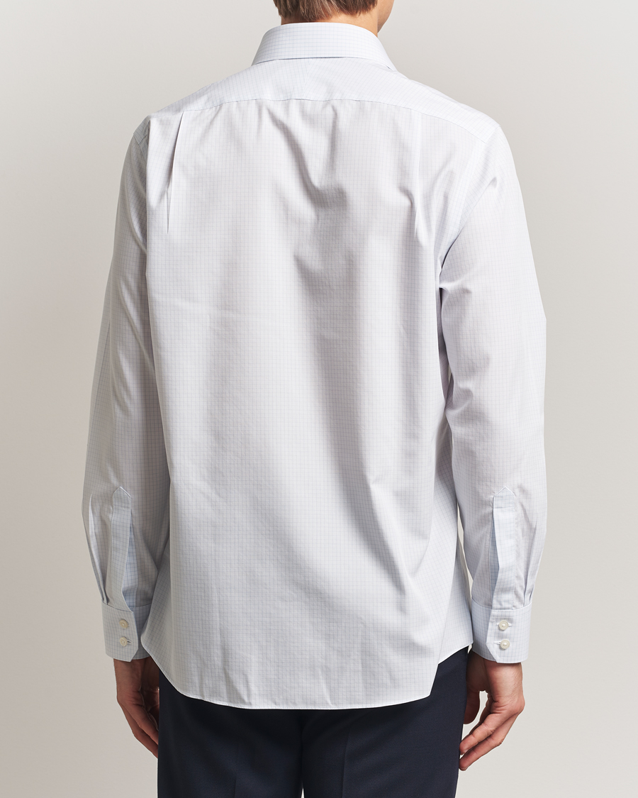 Herren | Hemden | Charles Tyrwhitt | Slim Fit Non Iron Poplin Check Shirt Ice Blue