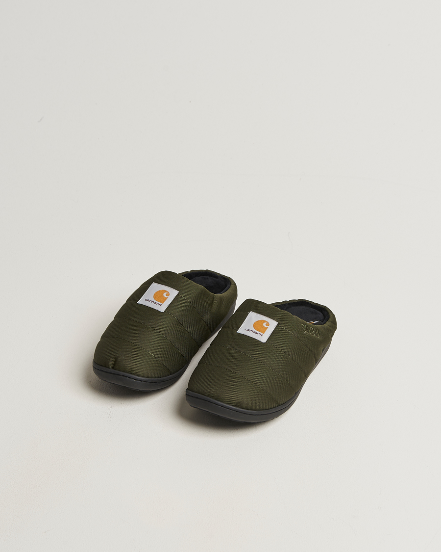 Herren | Carhartt WIP Cordura Slippers Olive | Carhartt WIP | Cordura Slippers Olive