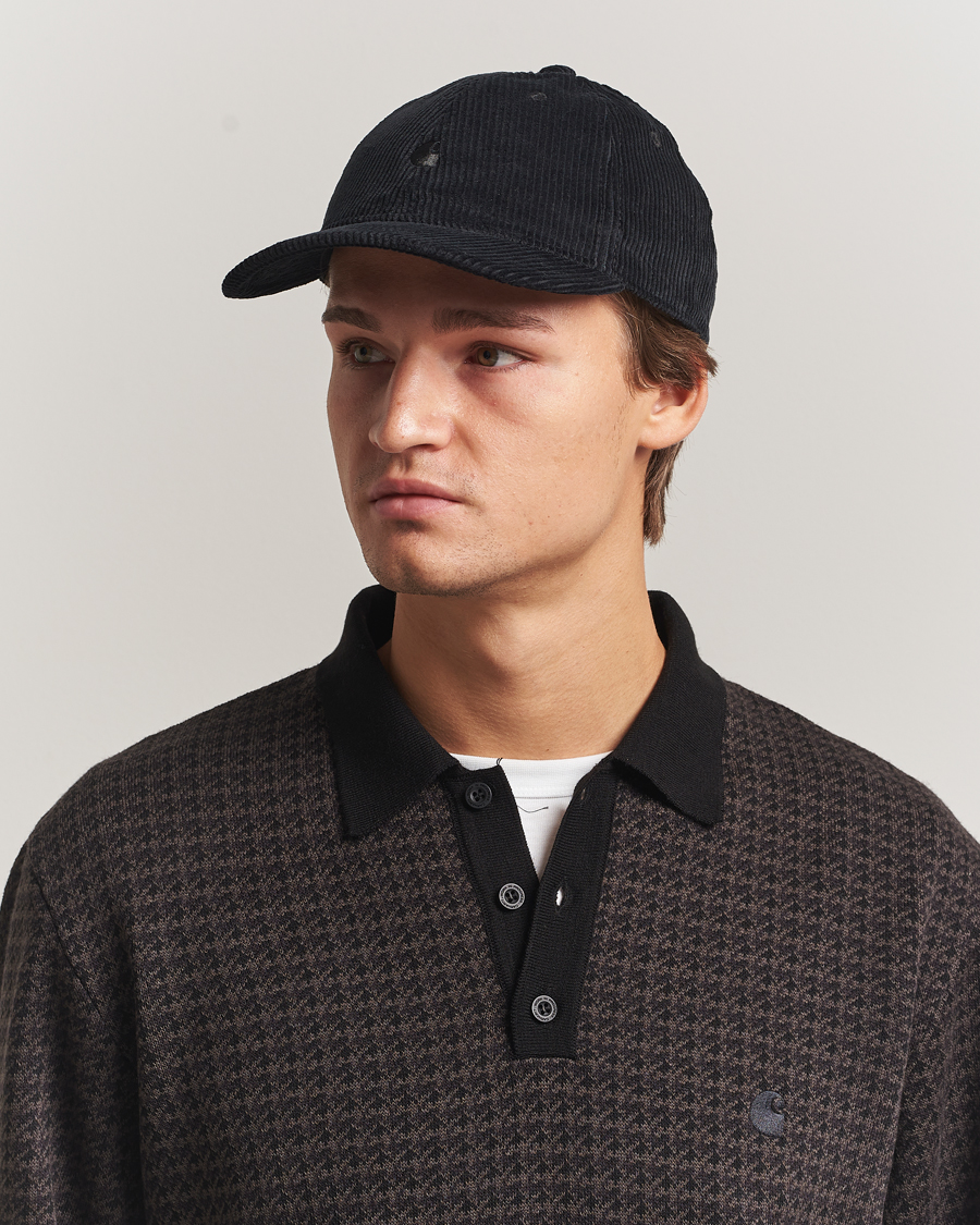 Herren | Hüte & Mützen | Carhartt WIP | Harlem Cord Cap Black