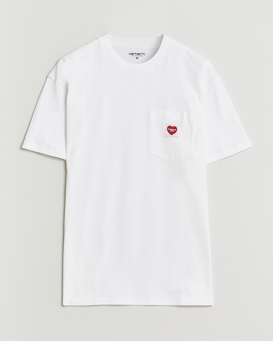 Herren | T-Shirts | Carhartt WIP | Pocket Heart T-Shirt White