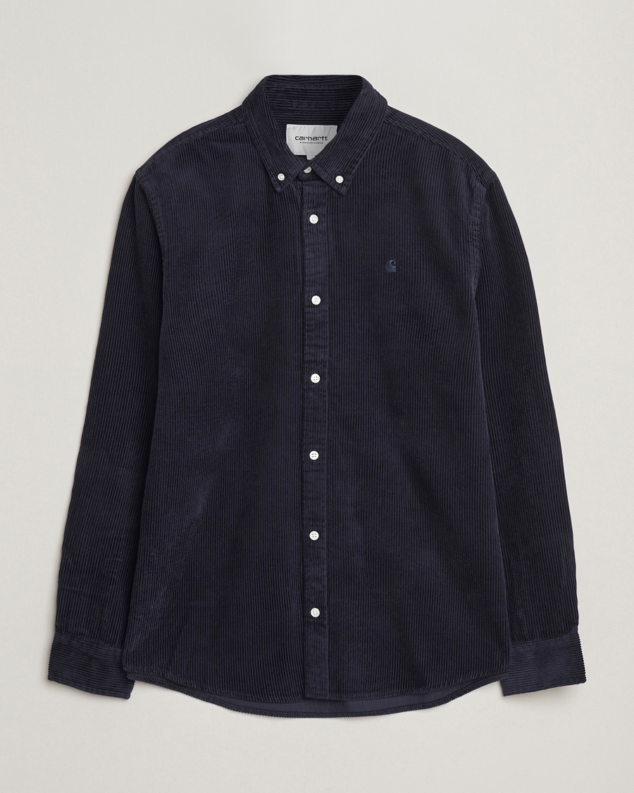 Herren | Hemden | Carhartt WIP | Madison Cord Shirt Dark Navy