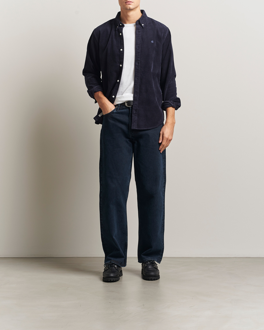 Herren | Hemden | Carhartt WIP | Madison Cord Shirt Dark Navy