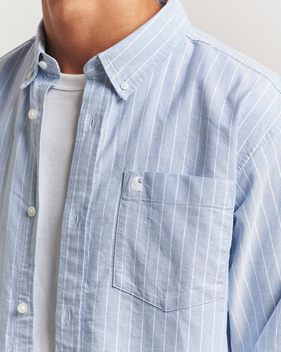Herren | Hemden | Carhartt WIP | Cassel Striped Oxford Blue