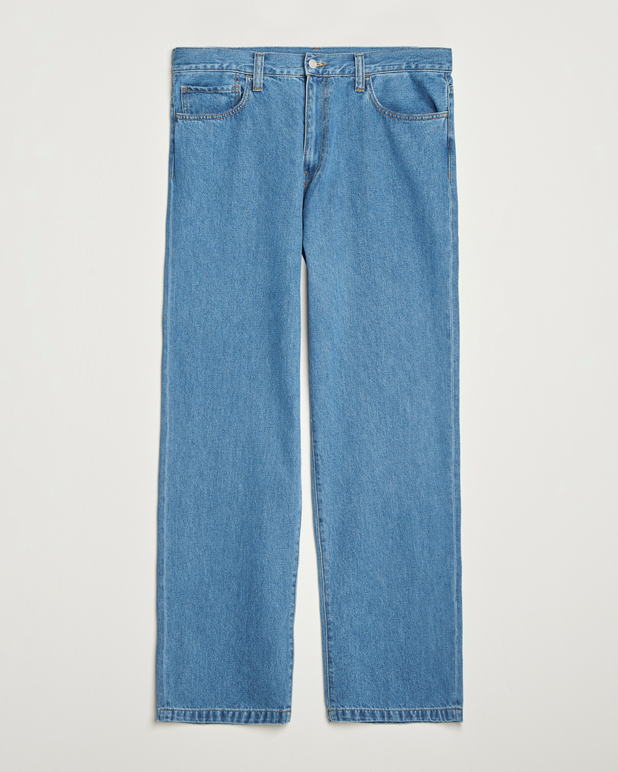 Herren | Jeans | Carhartt WIP | Landon Pant Robertson Denim Heavy Stone